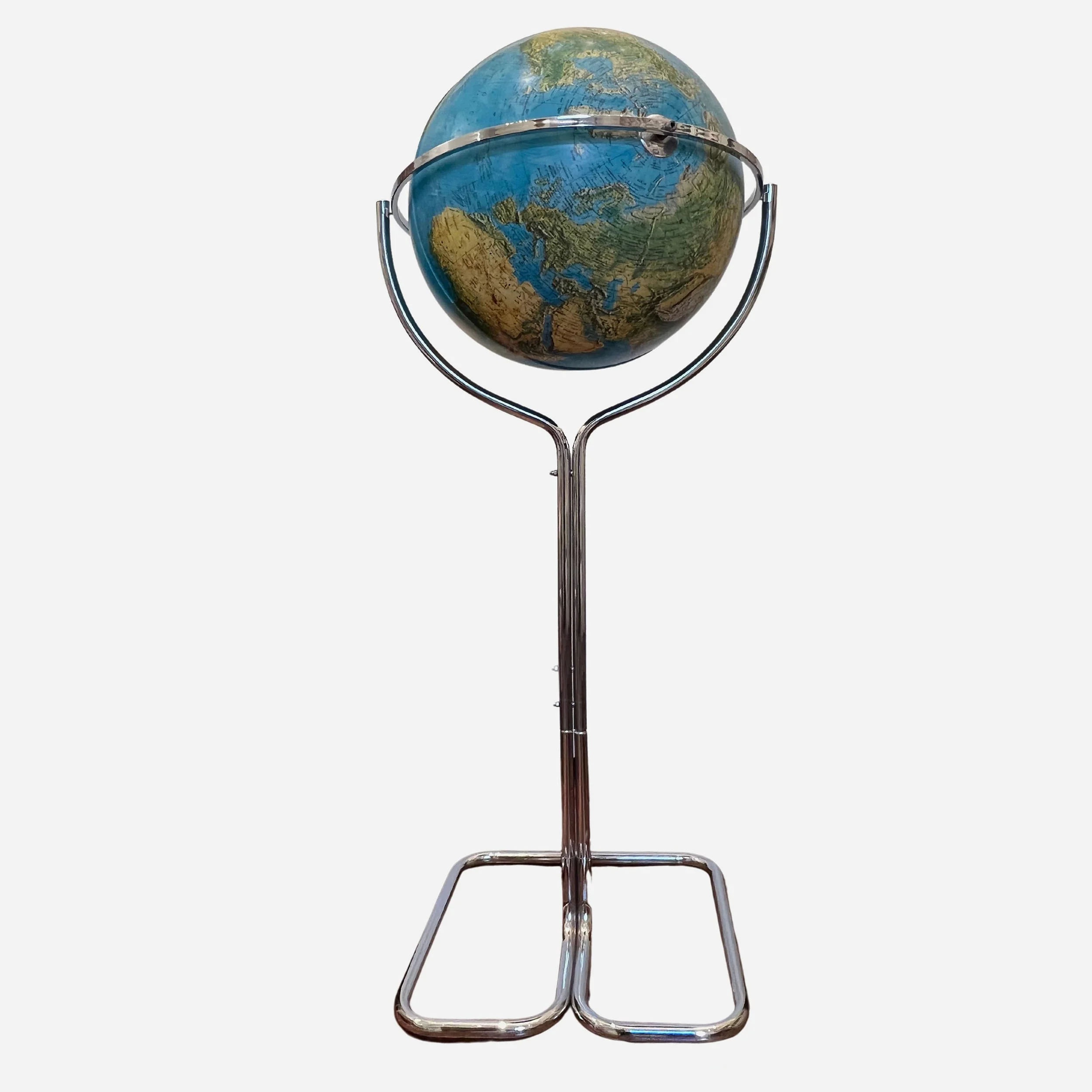 Globe terrestre sur pied, Italie 1980 -02