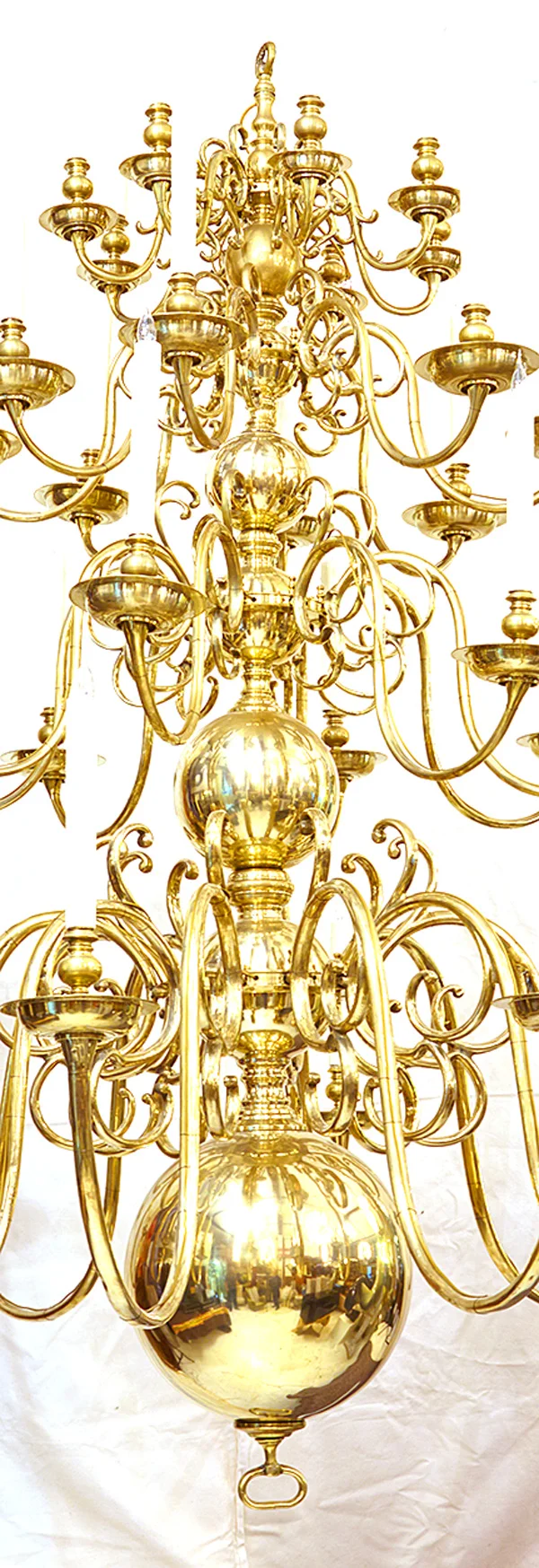Lustre Hollandais monumental, fin du XIXe siècle - Galerie Canavèse