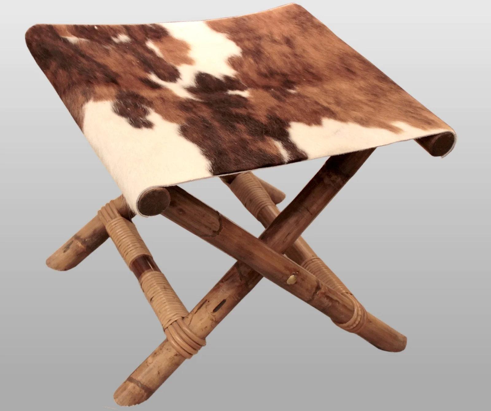 Transat et tabouret-repose-pieds, Audoux-Minnet France 1950-06