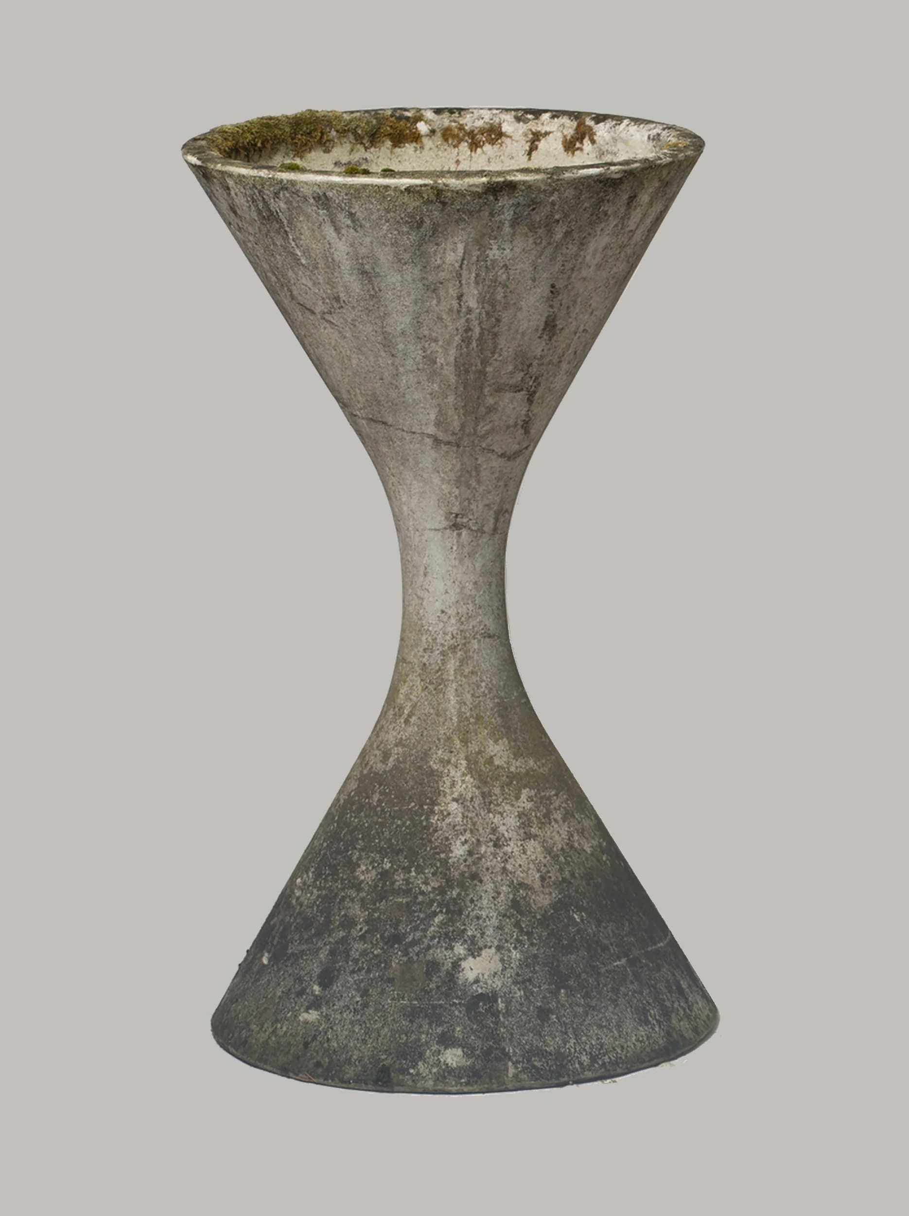 Trois jardinières Diabolo en Eternit. Willy Guhl. Suisse vers 1960-05