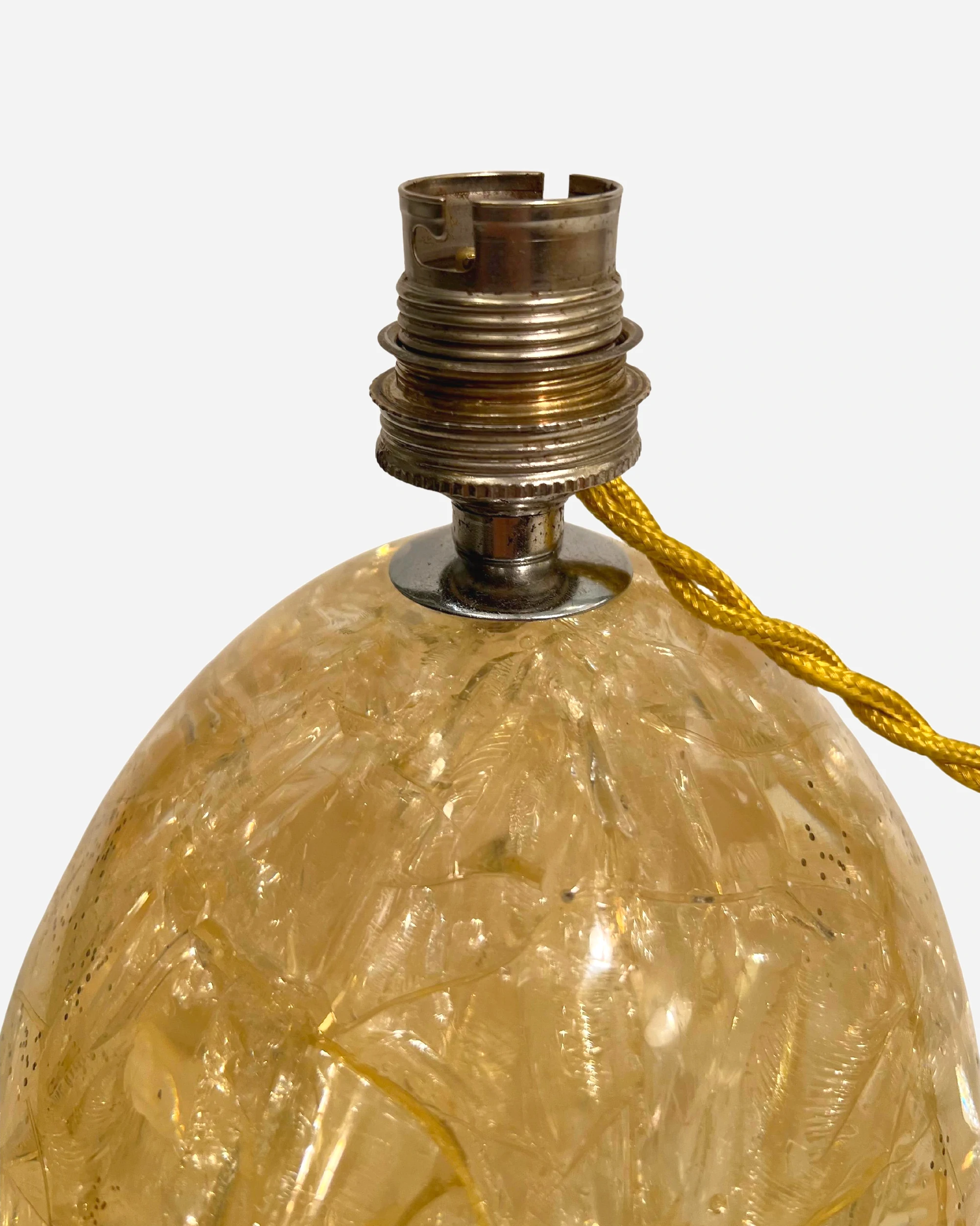 PIED DE LAMPE RESINE GIRAUDON 2.4