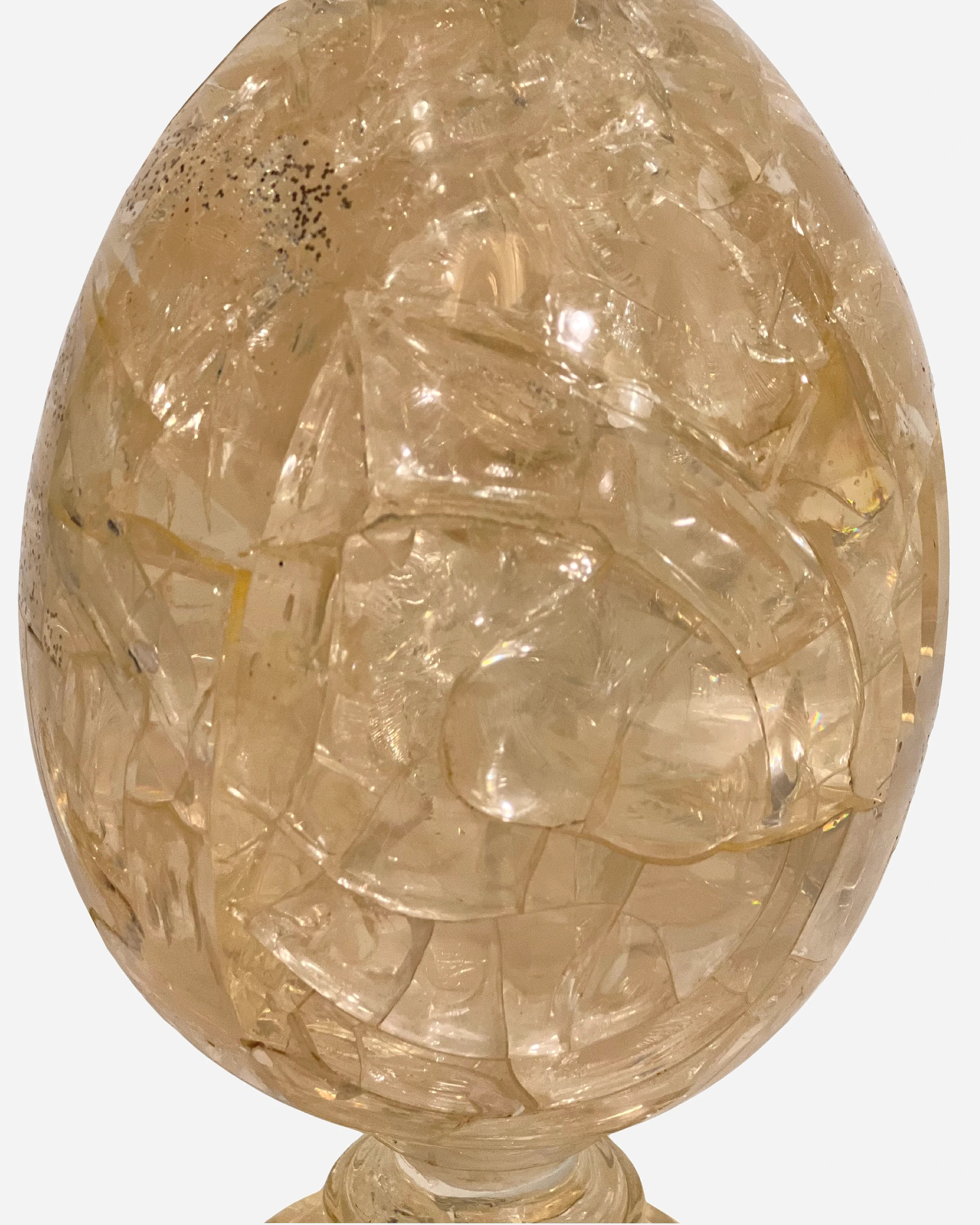 PIED DE LAMPE RESINE GIRAUDON 2.6