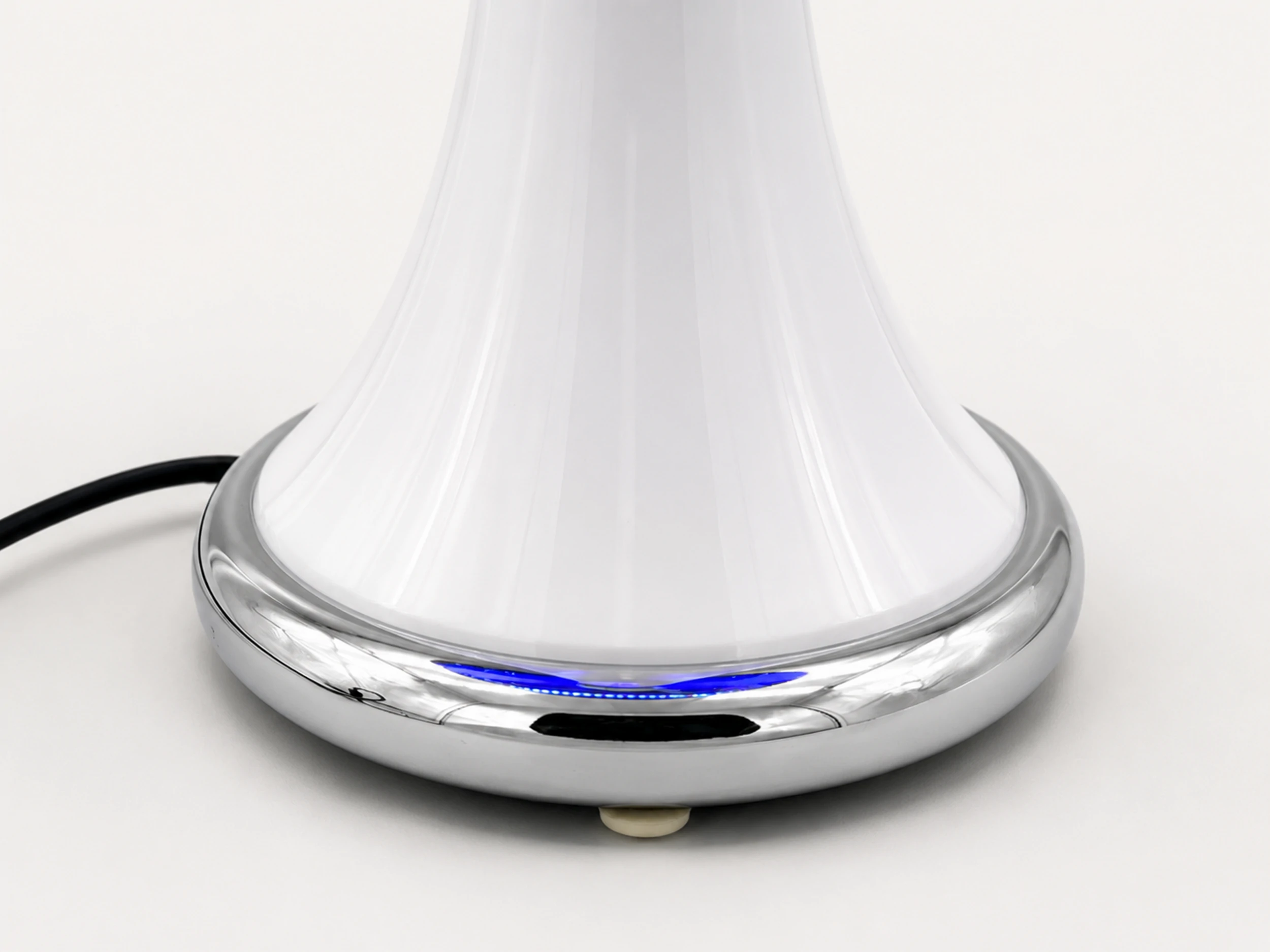 LAMPE VERRE BLEU 5